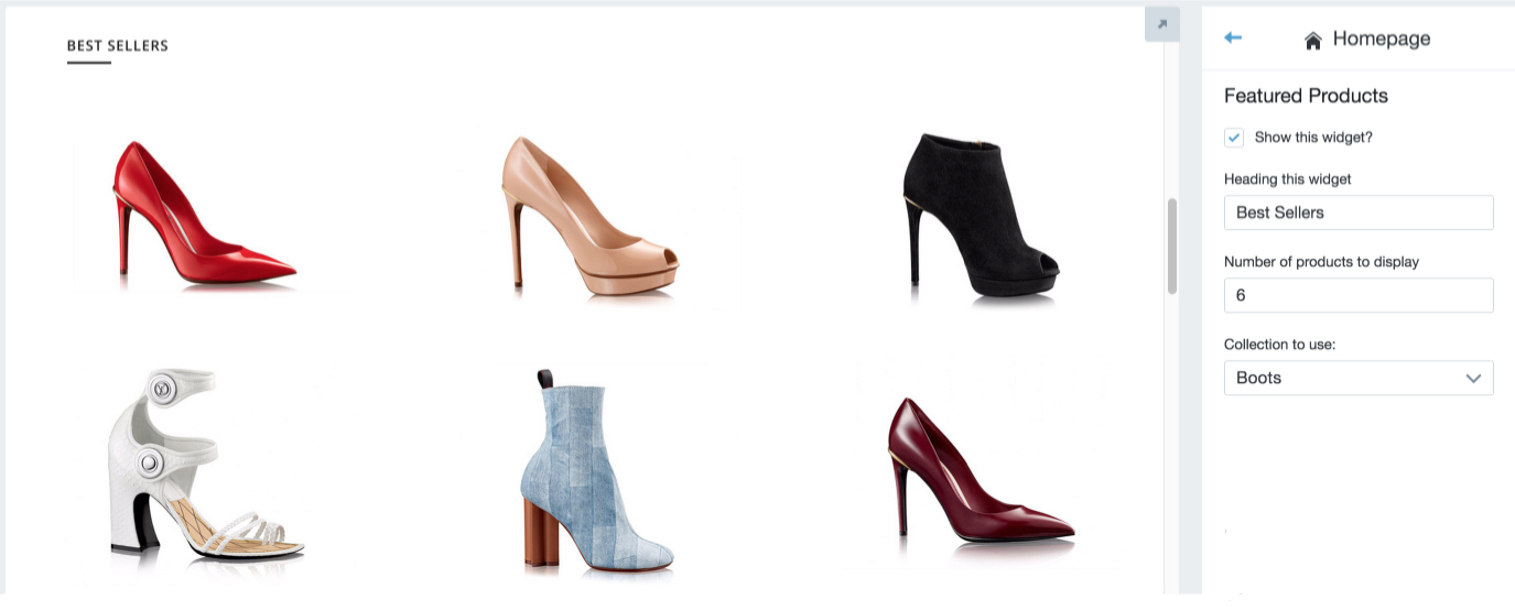 shopify shoe websites